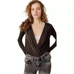 NWT Free People Turnt Bodysuit Under the Trees XS